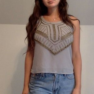 Ecote Embellished Blouse